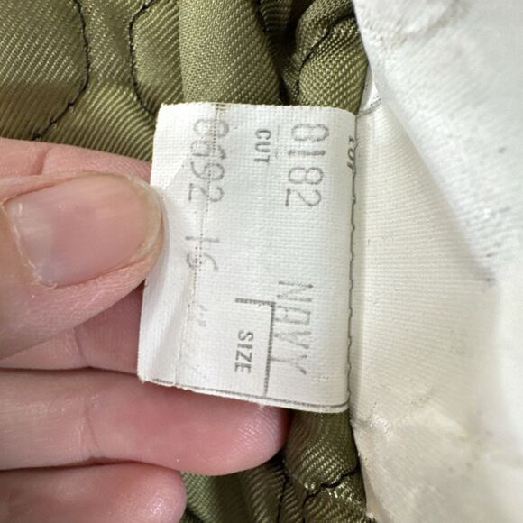 Vtg Brent Black Wool Tweed Pea Coat Double Breasted Nautical Military Inspired M - Picture 9 of 11